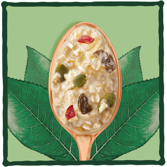 PORiJ | Instant Porridge Pots pack of 8 x 60g | Moreish Apple & Cinnamon | Ready to Eat in Minutes