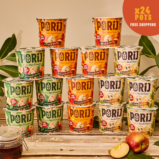 Mixed pack of 24 x 60g pots