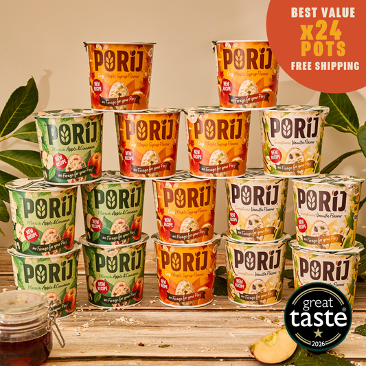 Mixed pack of 24 x 60g pots